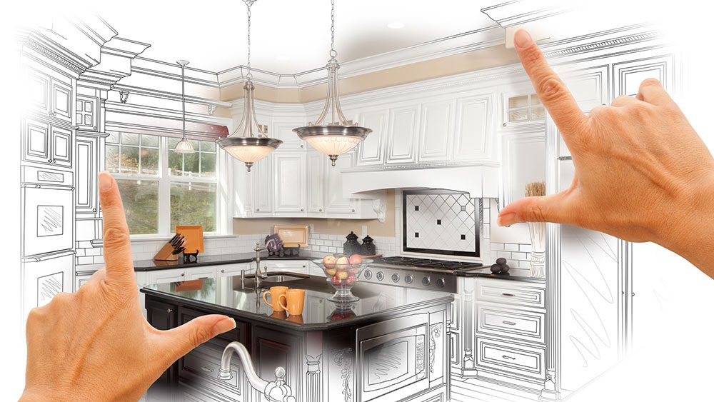 Home kitchen renovation